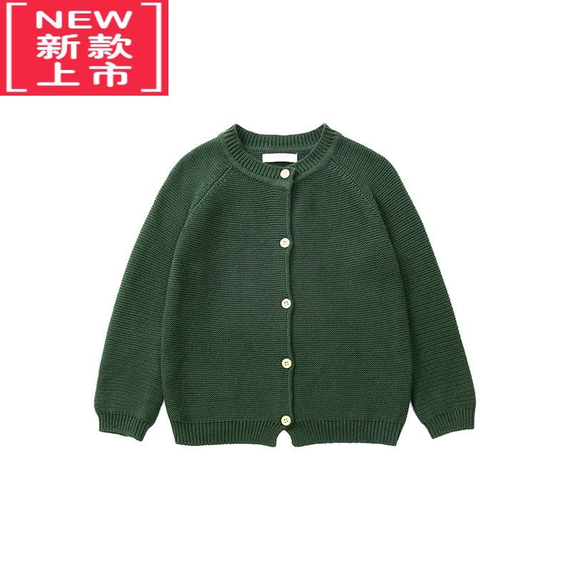 可莉允儿童毛衣针织开衫男童女童秋季复古保暖宝宝外套上衣童装图片