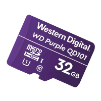 西部数据(WD)32GB TF卡 手机内存卡 行车记录仪/安防监控专用视频存储卡 耐用型