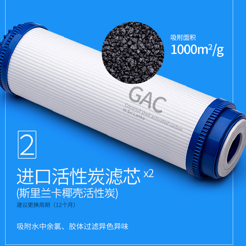 德国德克西Q4-1净水器滤芯一年使用量套装共7支