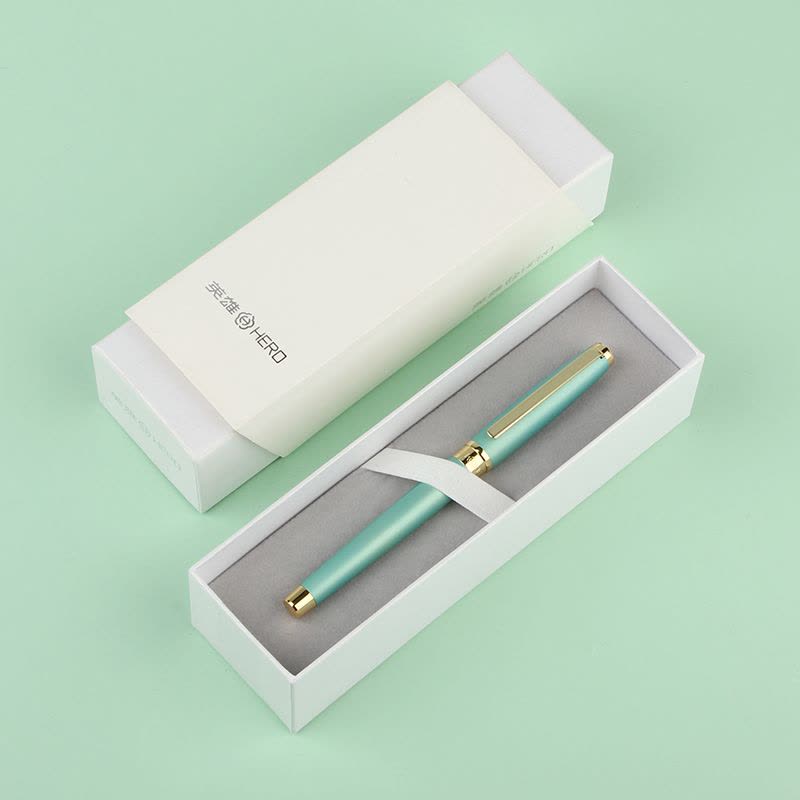 英雄钢笔A0502礼盒HERO礼物送礼定制刻字可换墨囊墨水笔套装日常练字女生送礼礼物图片