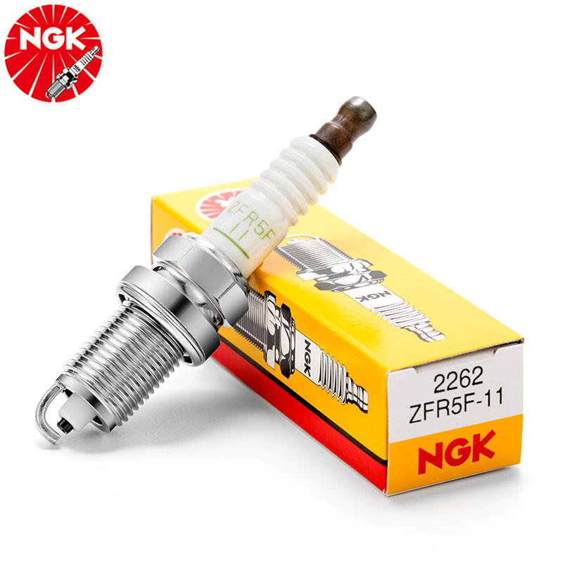 NGK 镍合金火花塞 ZFR5F-11 2262 单支装 JEEP/大切诺基/指南者/自由客/酷威/力帆520/海马3