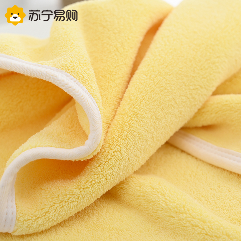 奂米浴巾女家用洗澡洗脸吸水速干面巾男款裹巾大人毛巾二件套814-2高清大图