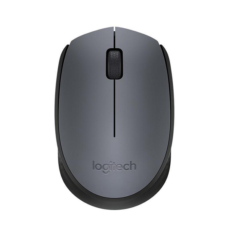 罗技(Logitech)M170灰色无线鼠标 单个装-(个) 光电鼠标
