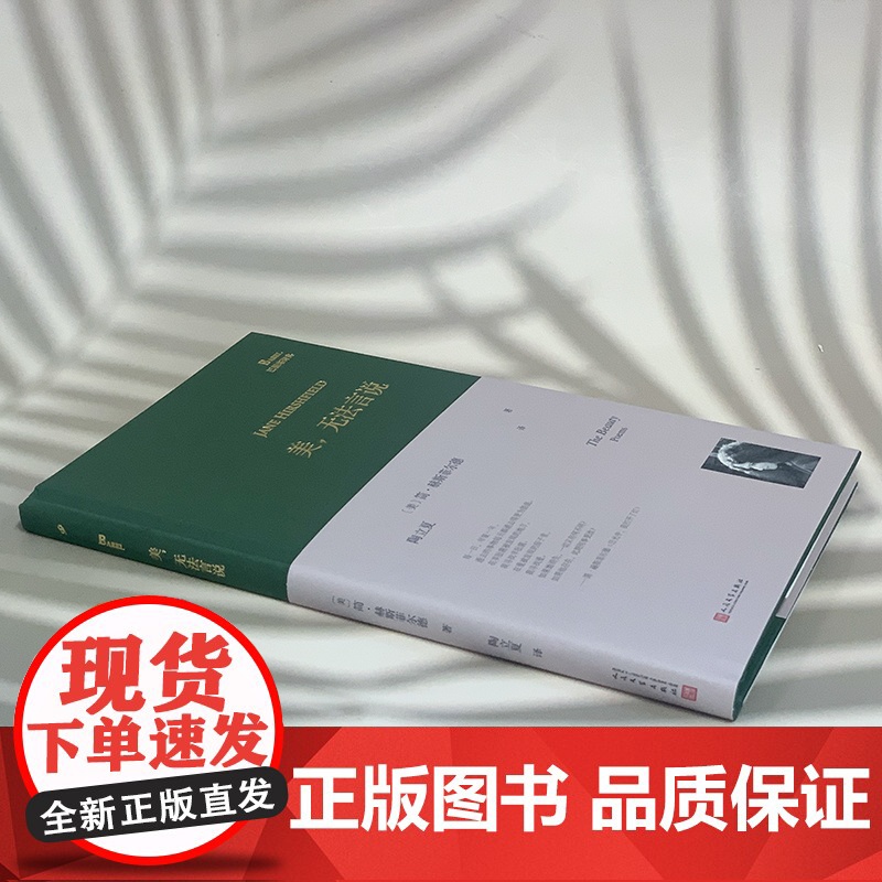 美无法言说 简•赫斯菲尔德 陶立夏译 巴别塔诗典系列精装本 外国诗歌 收录了六十八首诗 书籍 人民文学出版社高清大图
