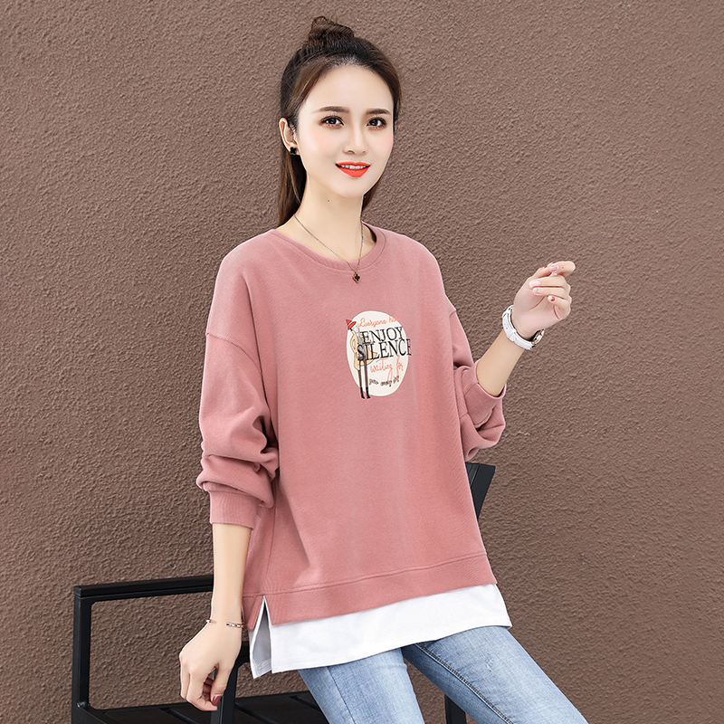 班俏banqiao带帽短袖大码女装连帽卫衣薄款宽松2020夏季新款短款半袖