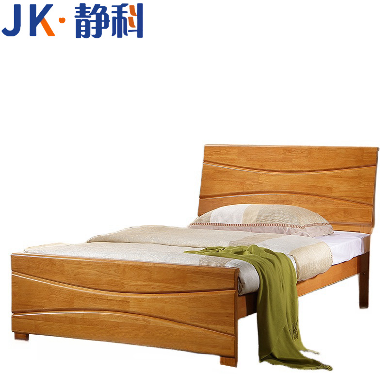 静科实木床高清大图