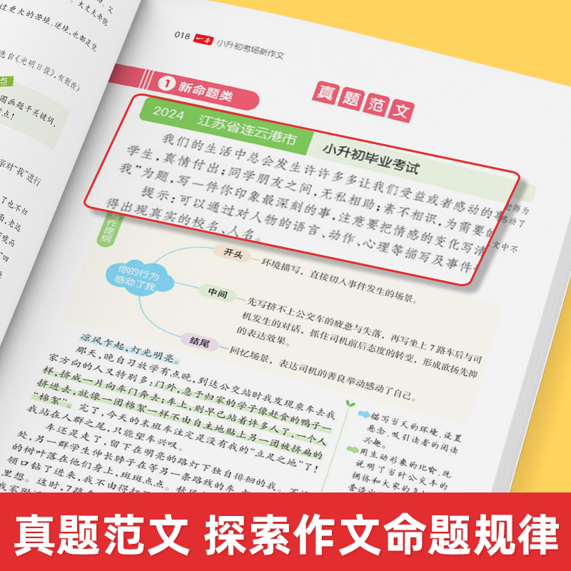 小升初考场新作文 小学升初中 [正版]2025版小升初考场新作文人教版 三四五六年级上下册满分作文小学升初中名校冲刺模拟