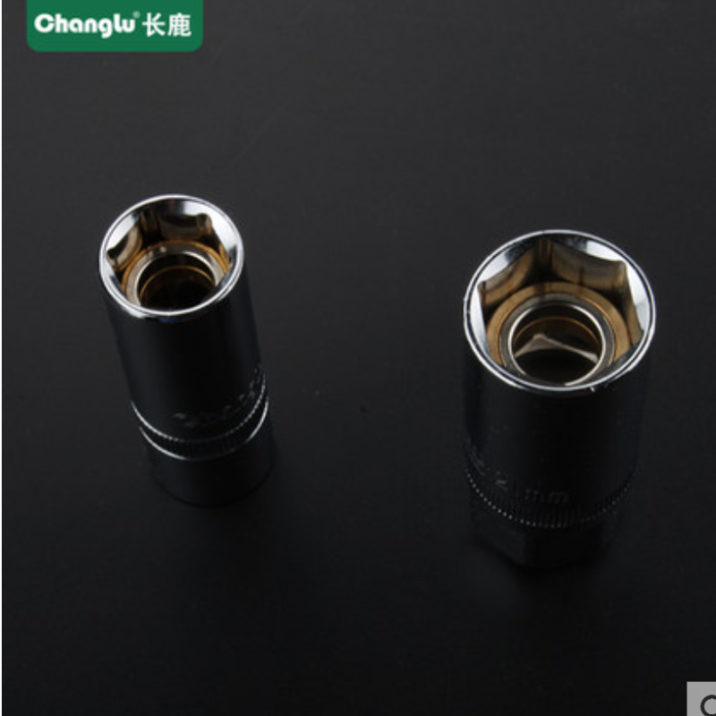 “[苏宁云商]长鹿 磁性火花塞套筒薄壁设接口火花塞套筒磁性火花塞套筒火花塞套筒3/8”" 21mm(无磁性) "
