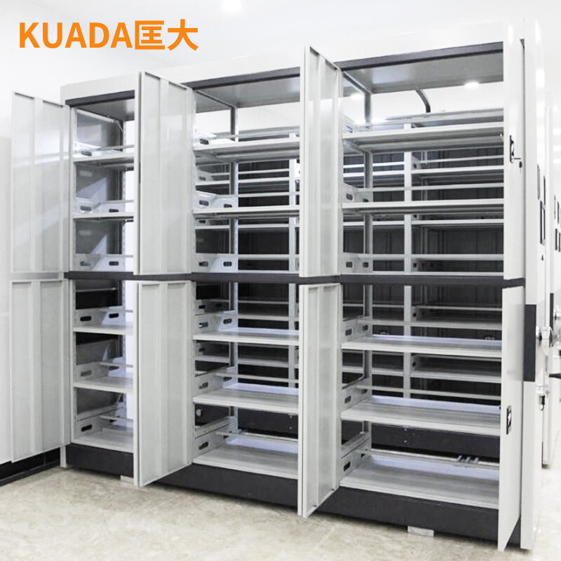 匡大密集架档案室密集资料柜手摇式轨道文件柜可定制款单列价KDGG-QT69