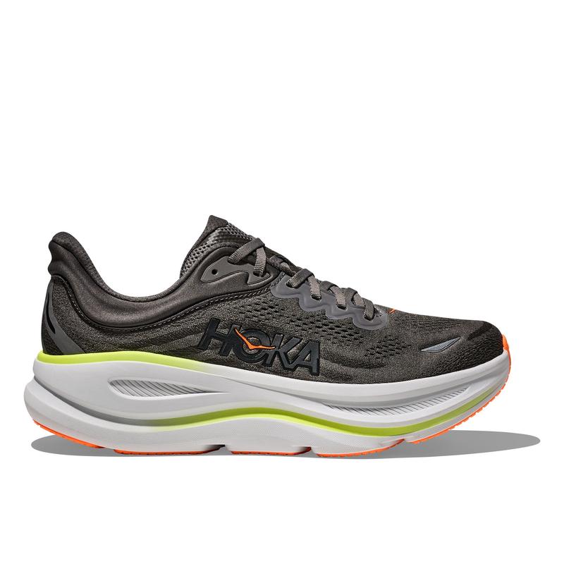 HOKA ONE ONE户外休闲鞋3D Molded Collar缓震轻便回弹跑步鞋 ASPHALT_GREY_/_GRAVEL 44.5