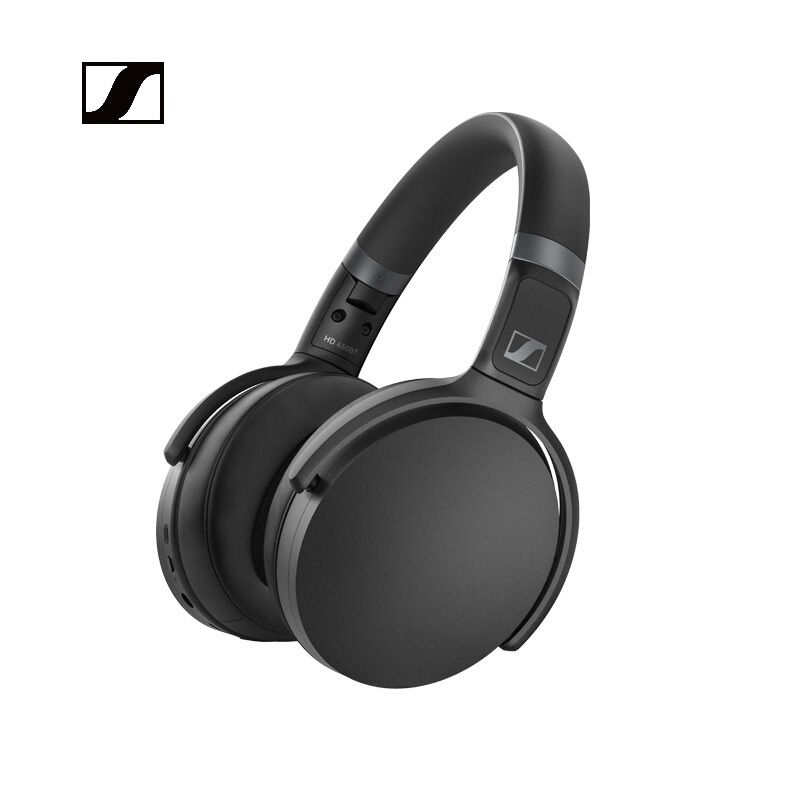 森海塞尔(Sennheiser) HD450BT 头戴式无线蓝牙耳机主动降噪耳麦 黑色