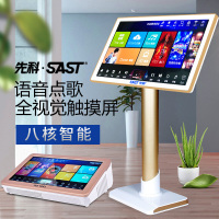 先科(SAST)专业点歌机19英寸高清屏家庭ktv卡拉OK智能语音点唱台 SW-7(3T版)