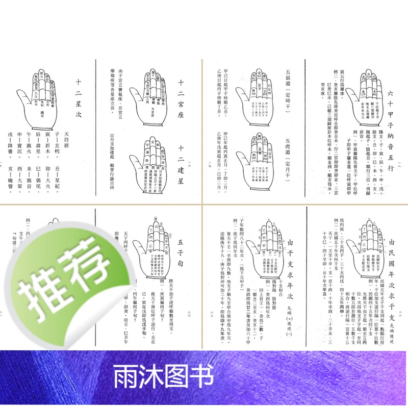 中国传统文化正宗手掌诀227页中国文联出版社高清大图