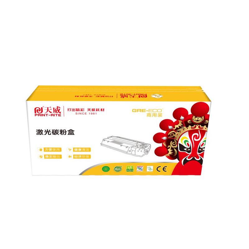 天威 CC388X黑硒鼓带芯片商用装（鼓粉一体）单支装 适用P1007/P1008/P1108 打印页数：2600