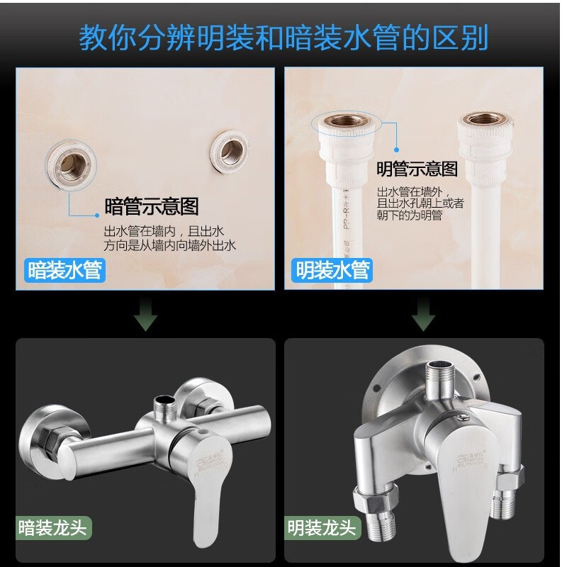 3M 西陶顶喷花洒头淋浴不锈钢大花洒顶喷头 单功能带顶喷高清大图