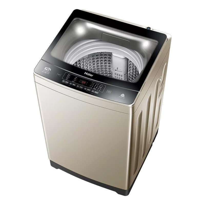 海尔haier波轮洗衣机10公斤大容量全自动xqs100bz038直驱变频双动力防