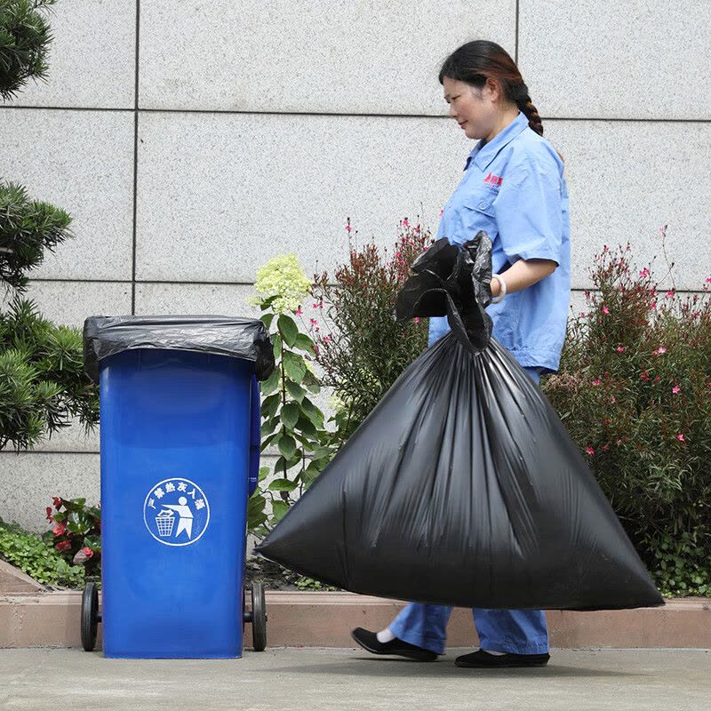 美丽雅(MARYYA) HC084353 100*110cm 50只/包 可降解商用垃圾袋图片