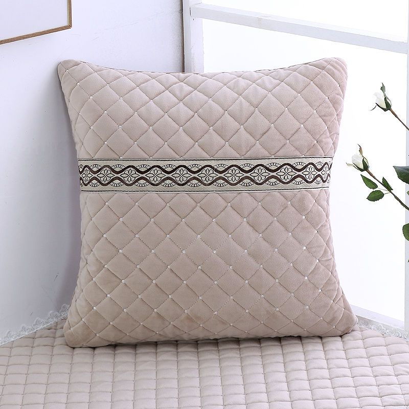 新款网红时尚毛绒抱枕客厅沙发靠枕垫套多功能大号抱枕含芯可拆洗高清大图