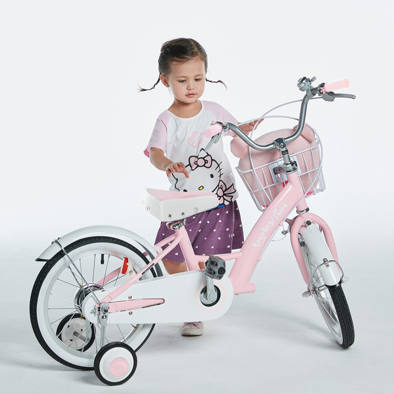 日本babyrun萌骑奇儿童自行车 辅助轮