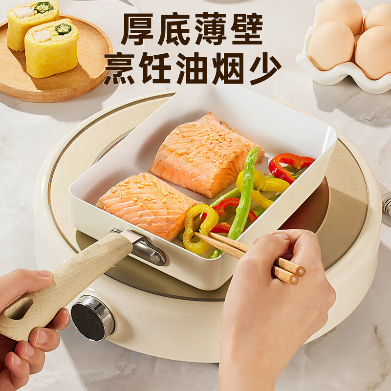 炊大皇 BC18JG 方形煎锅玉子烧18cm (单位:个)高清大图