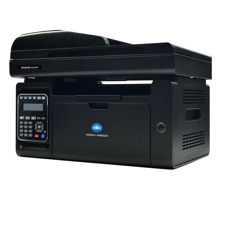 柯尼卡美能达bizhub2282mf黑白激光多功能一体机打印复印扫描传真