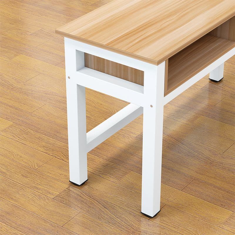 艺可恩儿童小学生双人课桌椅简易学校教室培训桌辅导班补习班写字桌双层图片