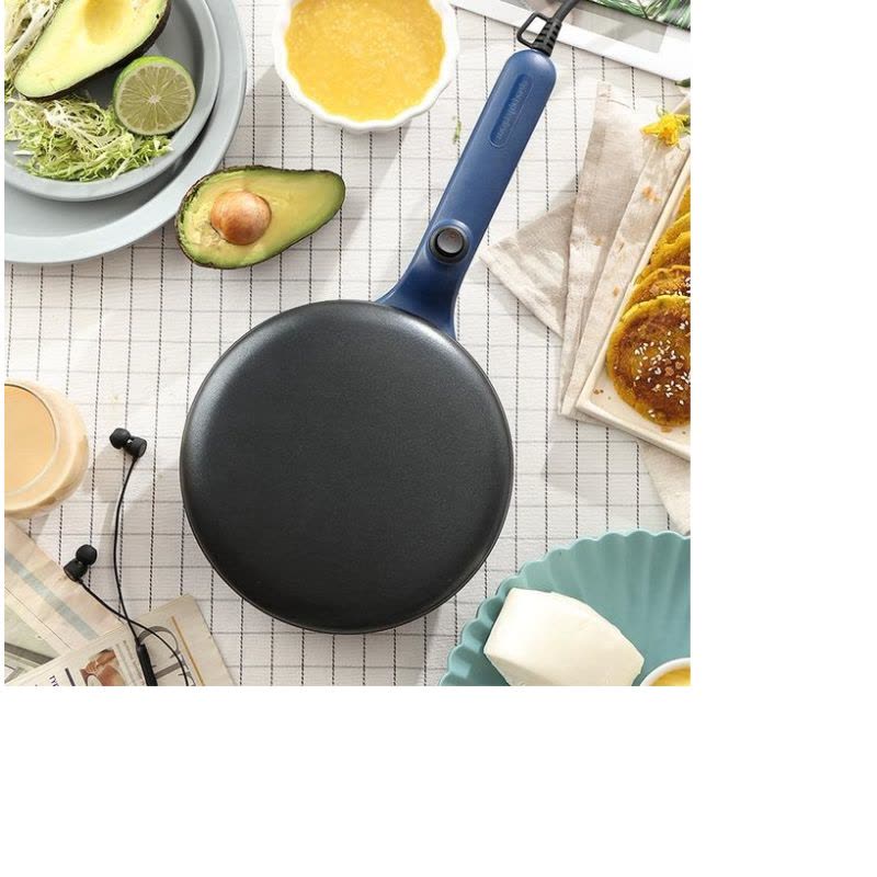 英国摩飞薄饼机春卷皮电饼铛家用早餐机多功能迷你小型煎饼烙饼千层春饼机MR1266 薄饼机图片