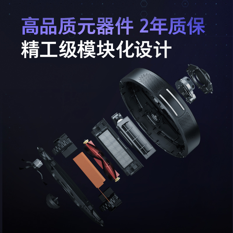 石头扫地机器人 T4 智能吸尘器家用 激光导航规划全自动 T6SE