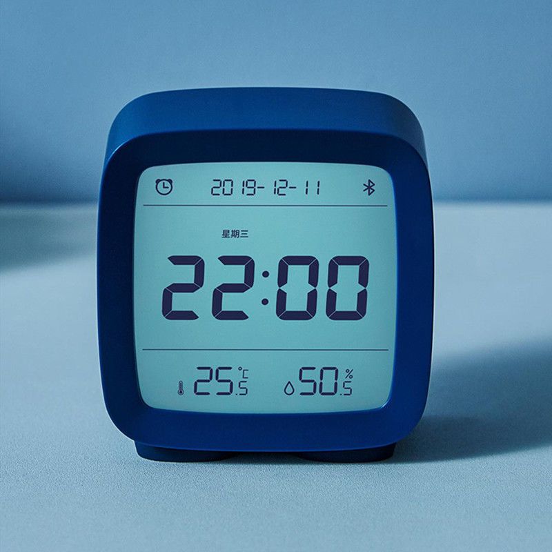 小米有品青萍蓝牙闹钟北欧学生用个性简约床头卧室多功能电子闹钟米