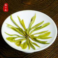 张一元茶叶 经典系列黄山毛峰袋装茶56g(14包) 草绿色