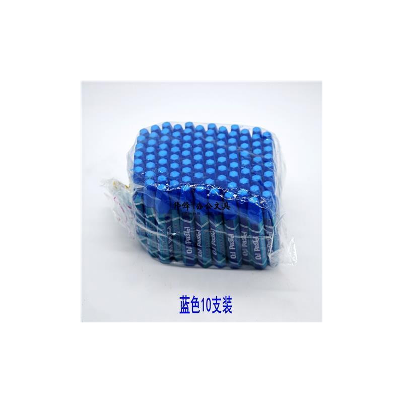 水产菜市场泡沫箱蜡笔黑红彩单色油画棒小孩画画蜡笔环保