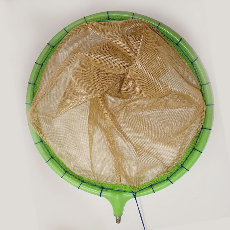 儿童鱼网小抄网短节碳素抄网杆伸缩抄网捞鱼网兜抓虾捉蝌蚪捕蝴蝶