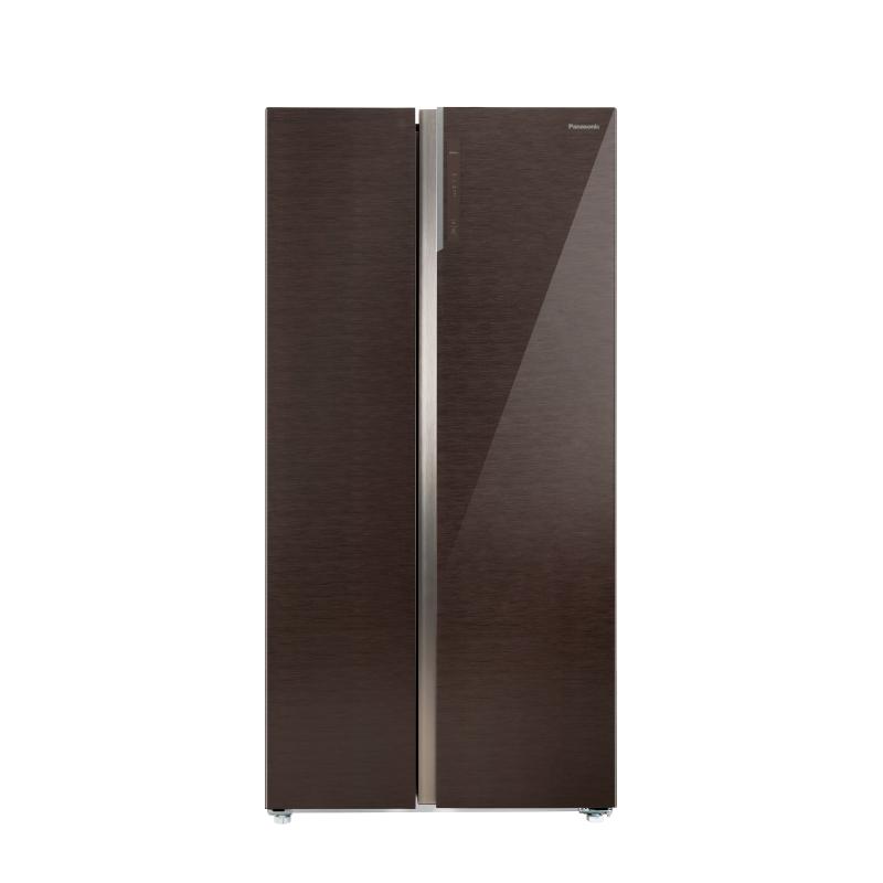 松下(Panasonic)NR-B651WG-XT 640L对开门大容量 精准调温一级能效带变温 棕色展示柜高清大图