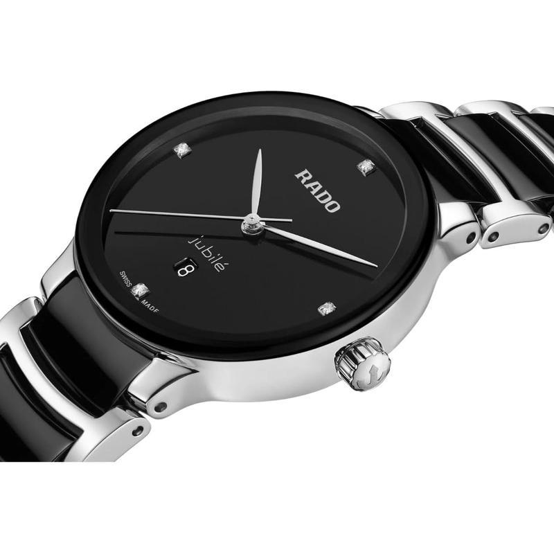 雷达radocentrix自动机械女士钻石腕表经典简约商务休闲时尚百搭运动