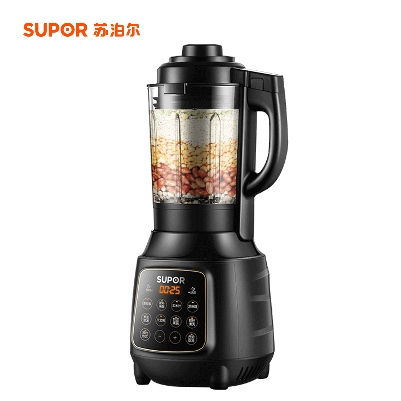 苏泊尔(SUPOR)破壁机SP503多功能家用智能预约加热破壁料理机 榨汁机豆浆机绞肉机果汁机搅拌机辅食机新款