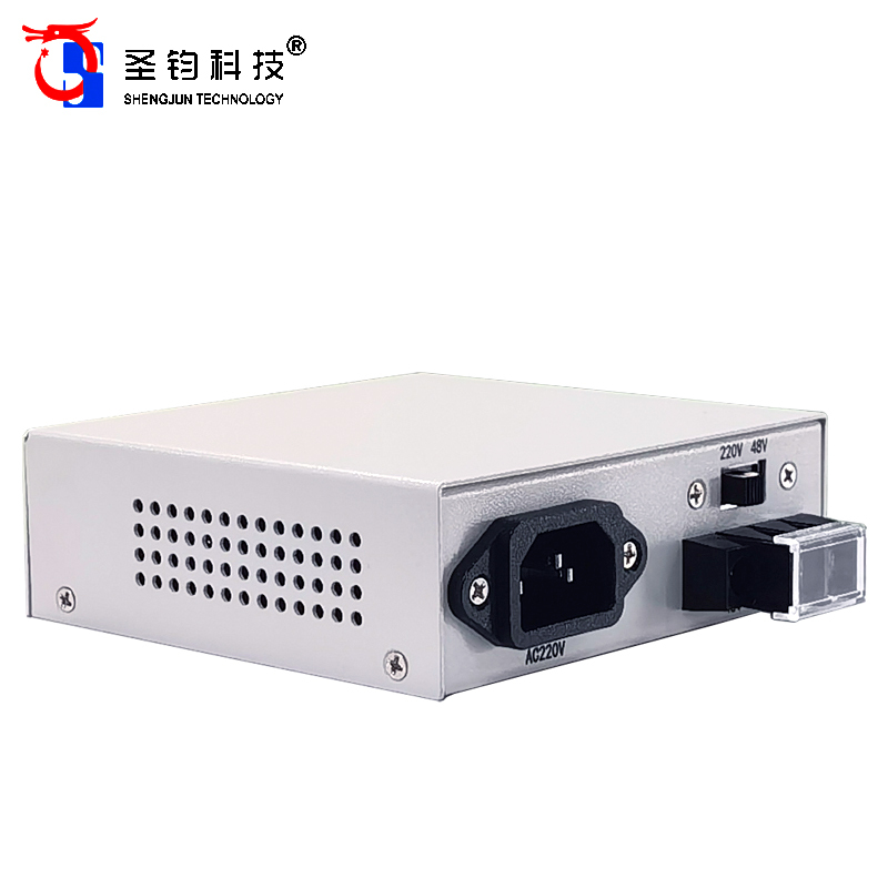 圣钧科技 SHENGJUN TECHNOLOGY 千兆单模单纤光纤收发器 B端SC/FC-1550+台高清大图