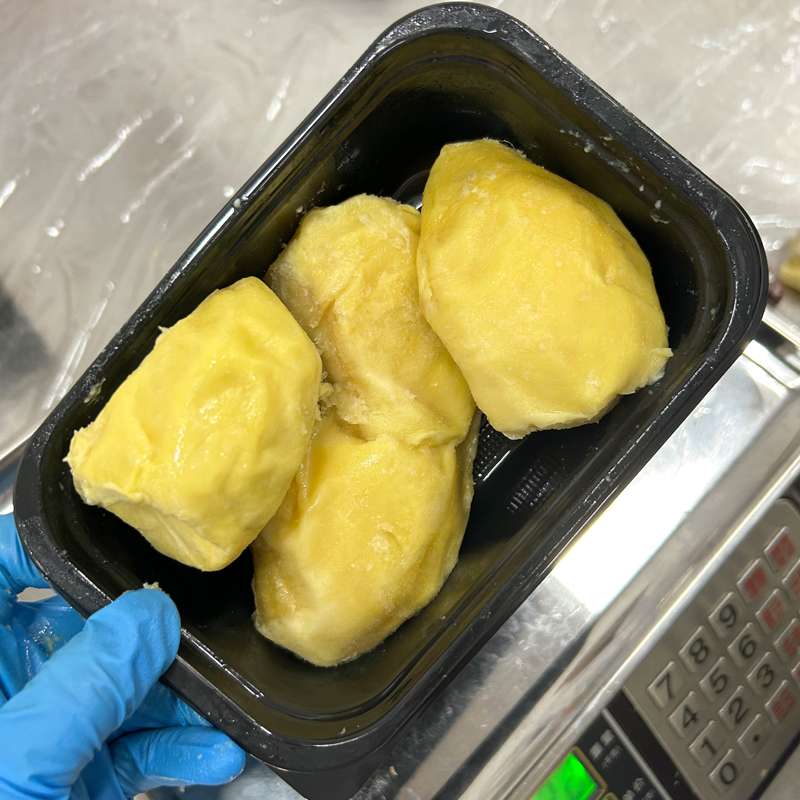 [鲜佰客]顺丰速运 泰国金枕头榴莲肉 1盒 450g 冷冻果肉新鲜冰冻带核速冻进口树熟高清大图