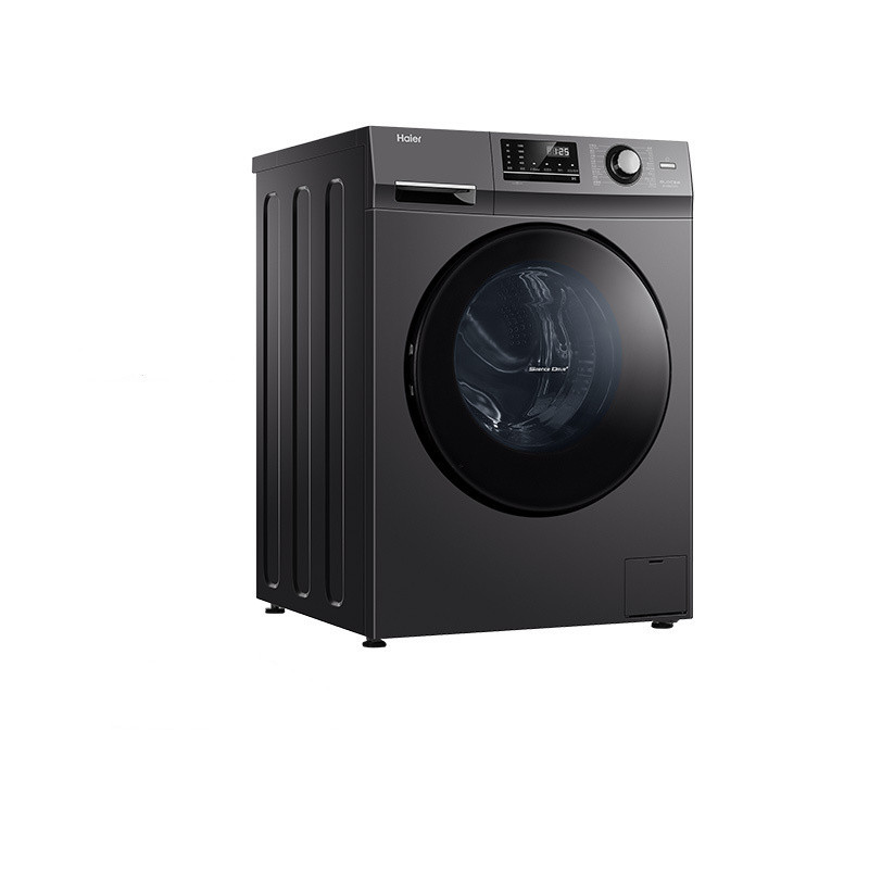 海尔eg100mate2s 10公斤 大容量 全自动家用 滚筒洗衣机 智能变频