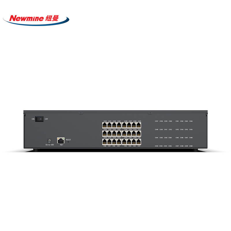 纽曼 Newmine DRS-C-24 24路电话录音仪录音盒 远程管理24路同时录音 会议录音系统 24条线路
