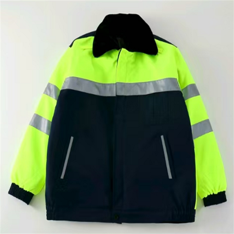 铂牛 荧光黄棉夹克 M-XXXXL 件高清大图