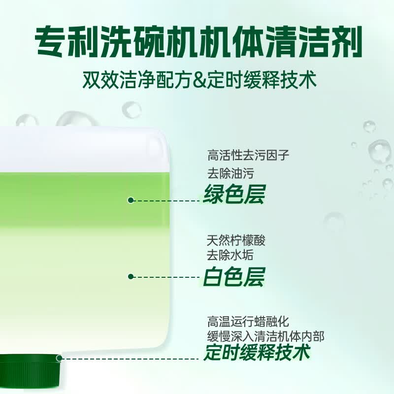 水卫士洗碗机专用机体清洁剂去油污水垢清洁养护耗材水卫仕250ml高清大图