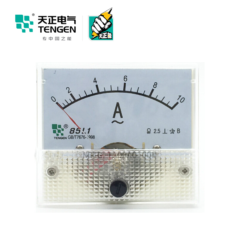 天正电气 85L1-A 10A 单相 2.5级 嵌入式 09021660009 电测仪表