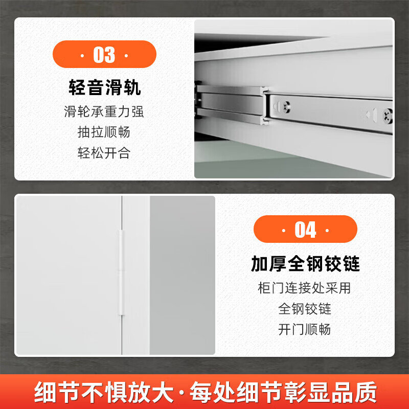 妍苒多功能工具柜车间用零件柜收纳柜重型户外安全工具柜家用储物柜通门一抽1000*500*1800mm/台高清大图