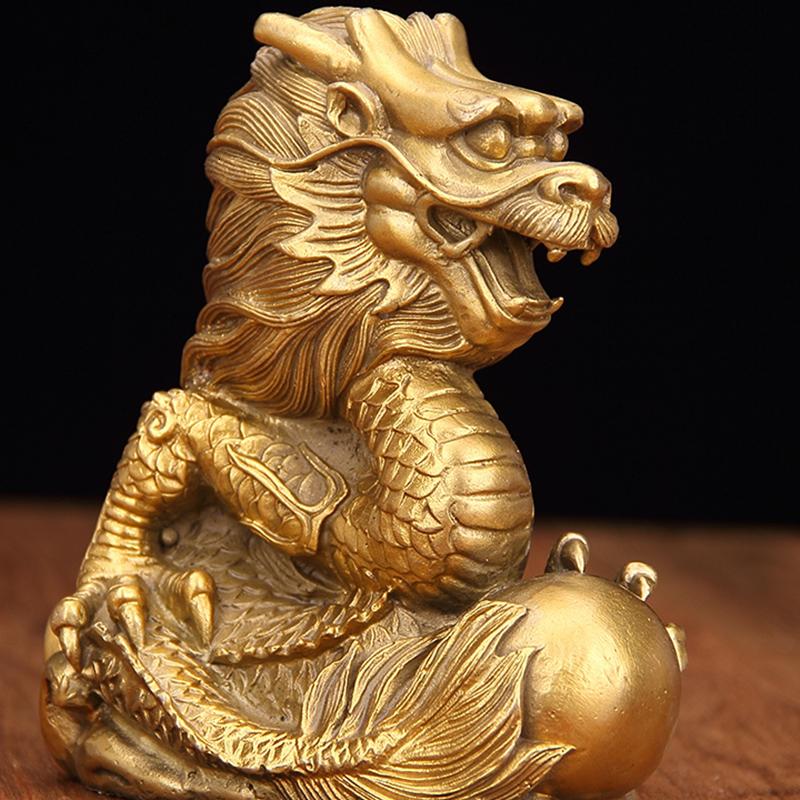 美帮汇铜十二生肖摆件全套 鼠牛虎兔龙蛇马羊猴鸡狗猪工艺品摆设高清大图
