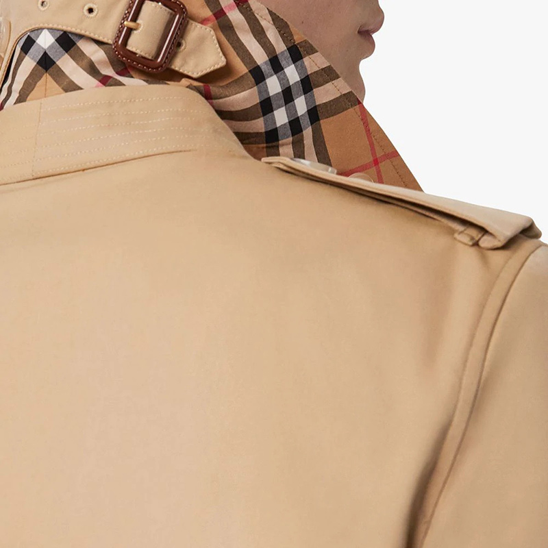 BURBERRY 博柏利/巴宝莉 新款 男士肯辛顿版型中长款Heritage Trench风衣4073483