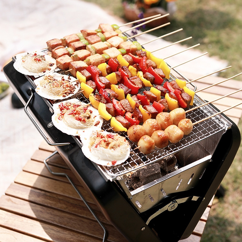 户外便携烧烤炉野外纳丽雅(naliya)便携烧烤炉