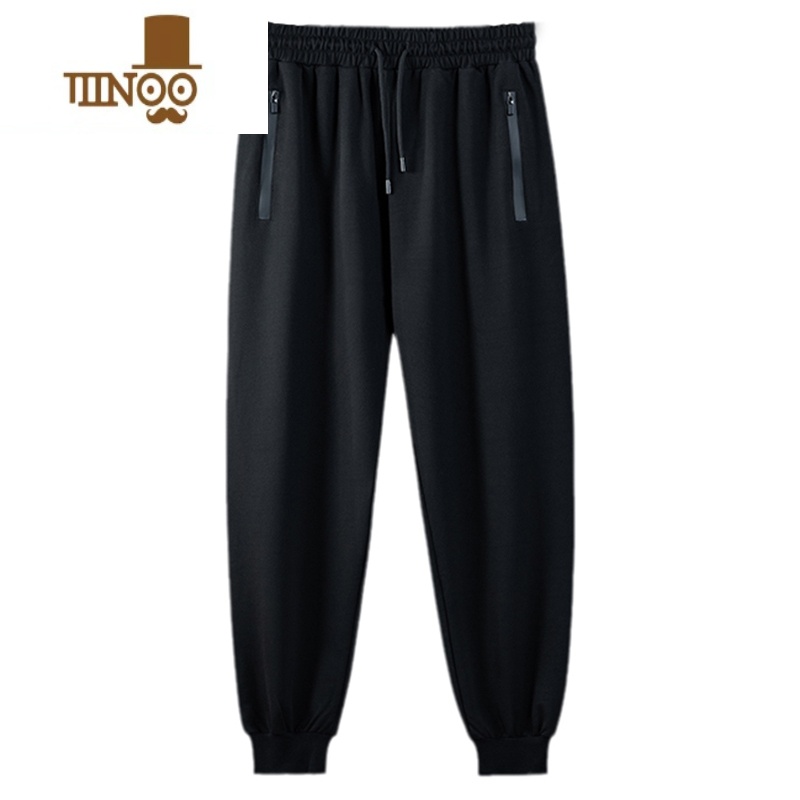 YANXU夏季薄款大码休闲运动裤男士肥佬宽松卫裤胖子男装潮加肥A士肥子高清大图