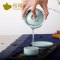 恒福(TEA MiLL)茶具 标准盖碗青瓷陶瓷 三才杯三才盖碗 釉色丰盈剔透造型端庄大方 否