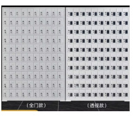 钢制手机存放柜 100门 斜顶 带透视窗 带弹簧自动关门 厚度0.8mm 交期15天,一年维保
