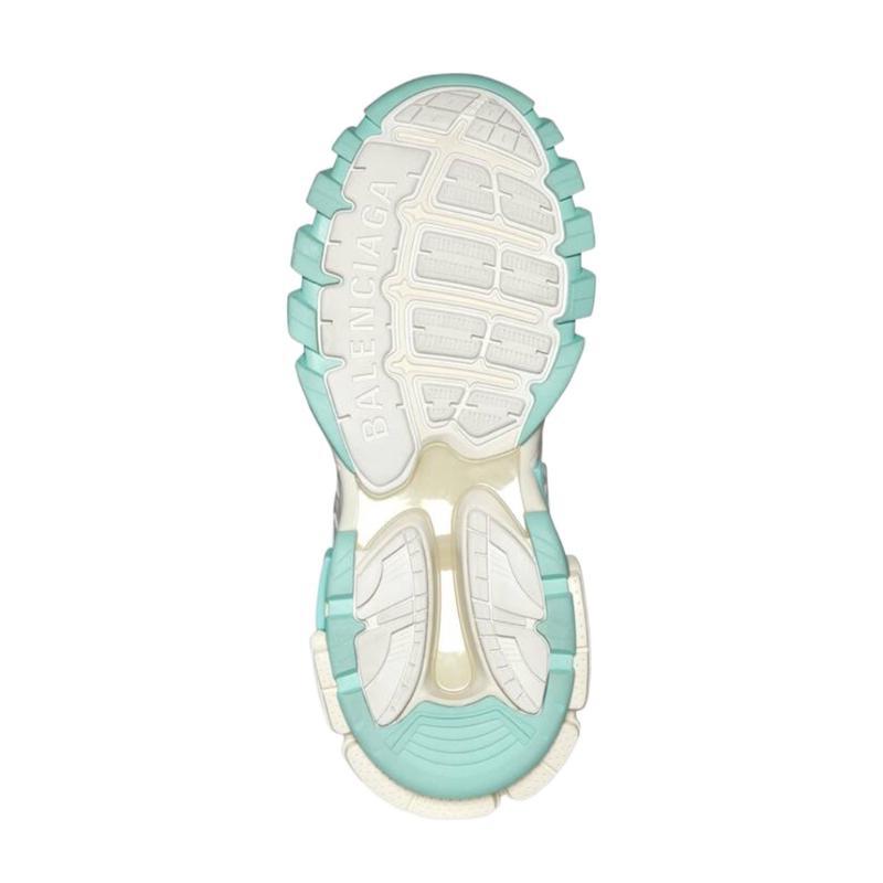 巴黎世家(Balenciaga)白色系带休闲运动鞋女缓震轻便透气跑步鞋